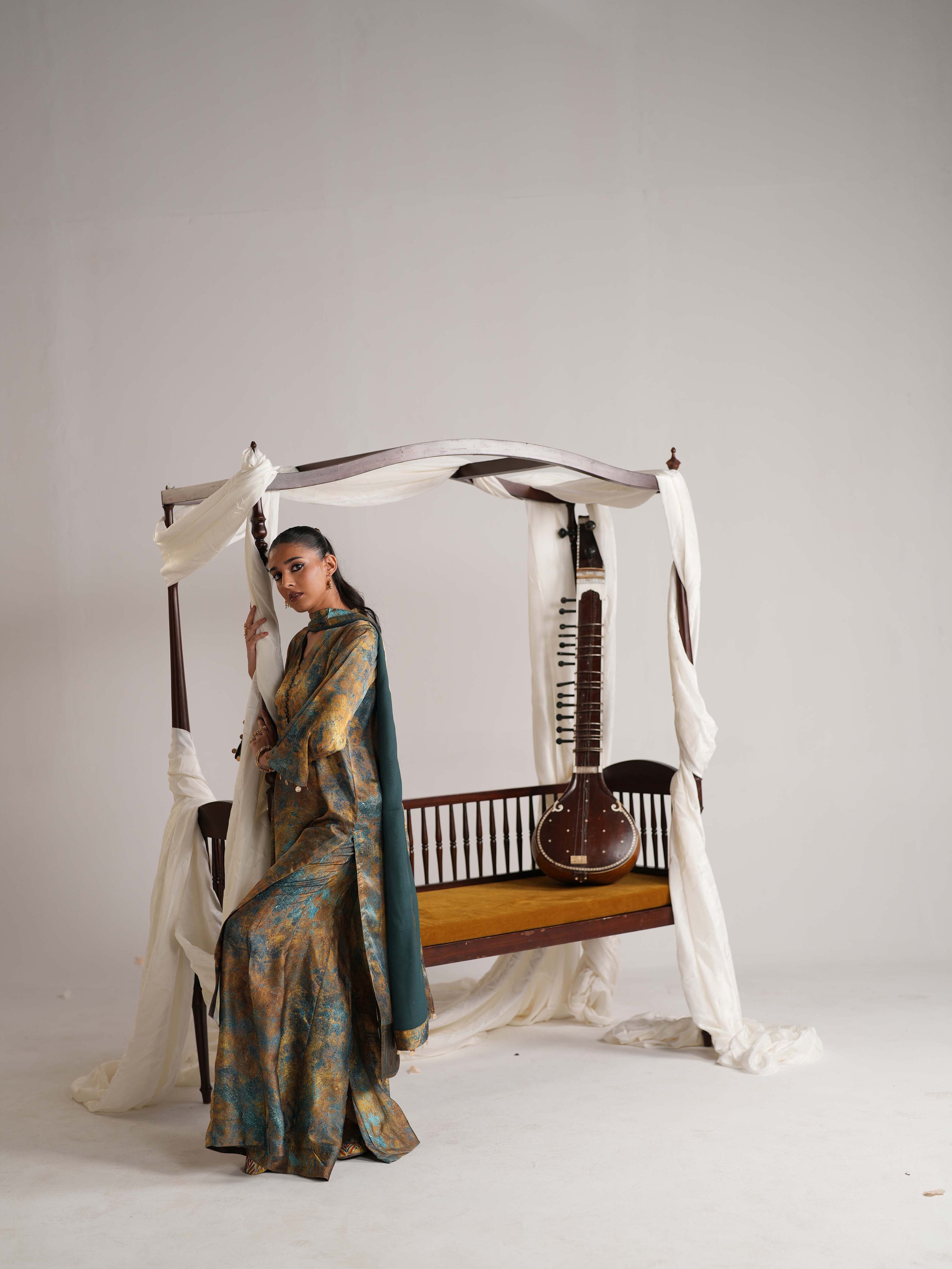 Molten Teal 3 Pcs Set