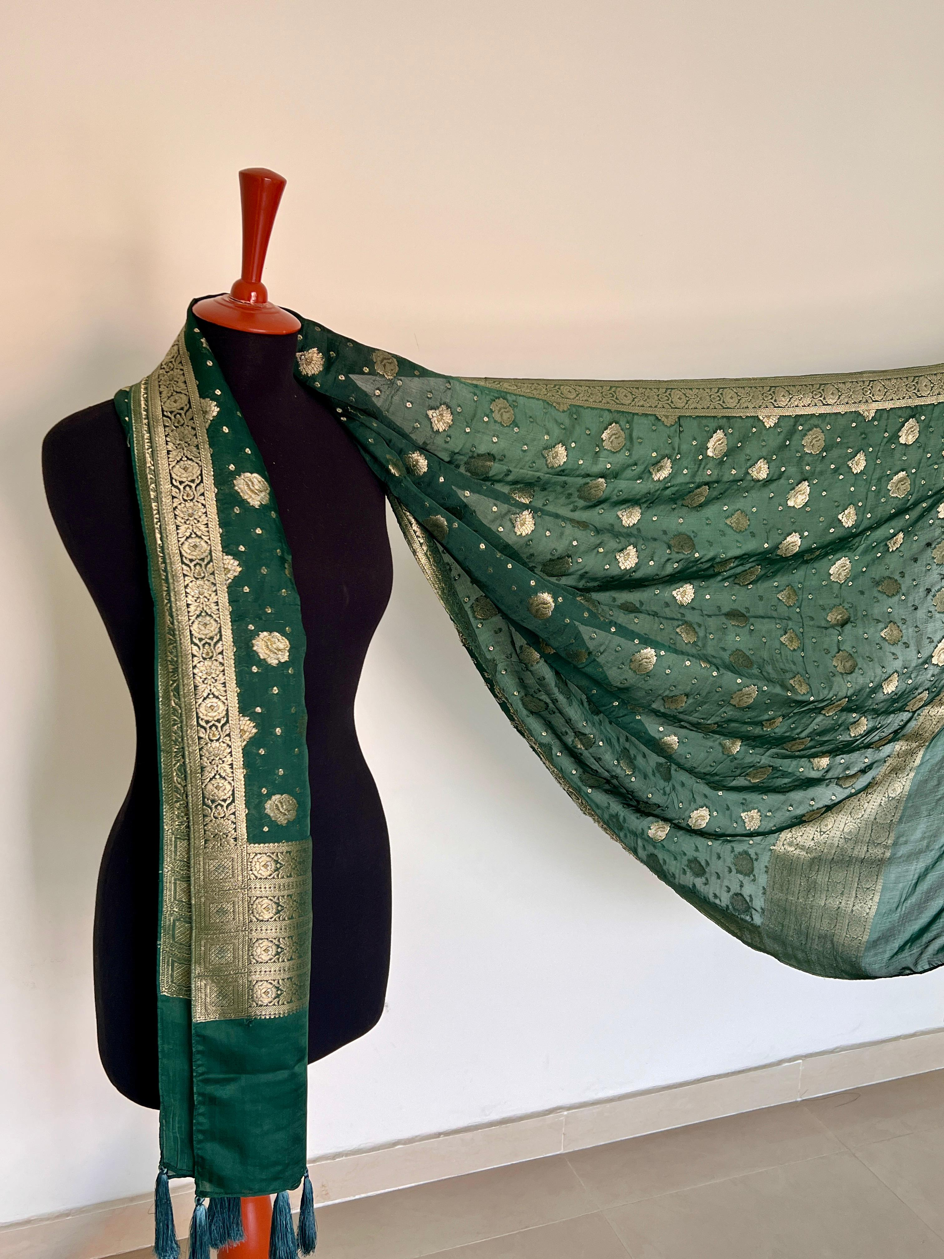 Hara Banarsi Duppatta