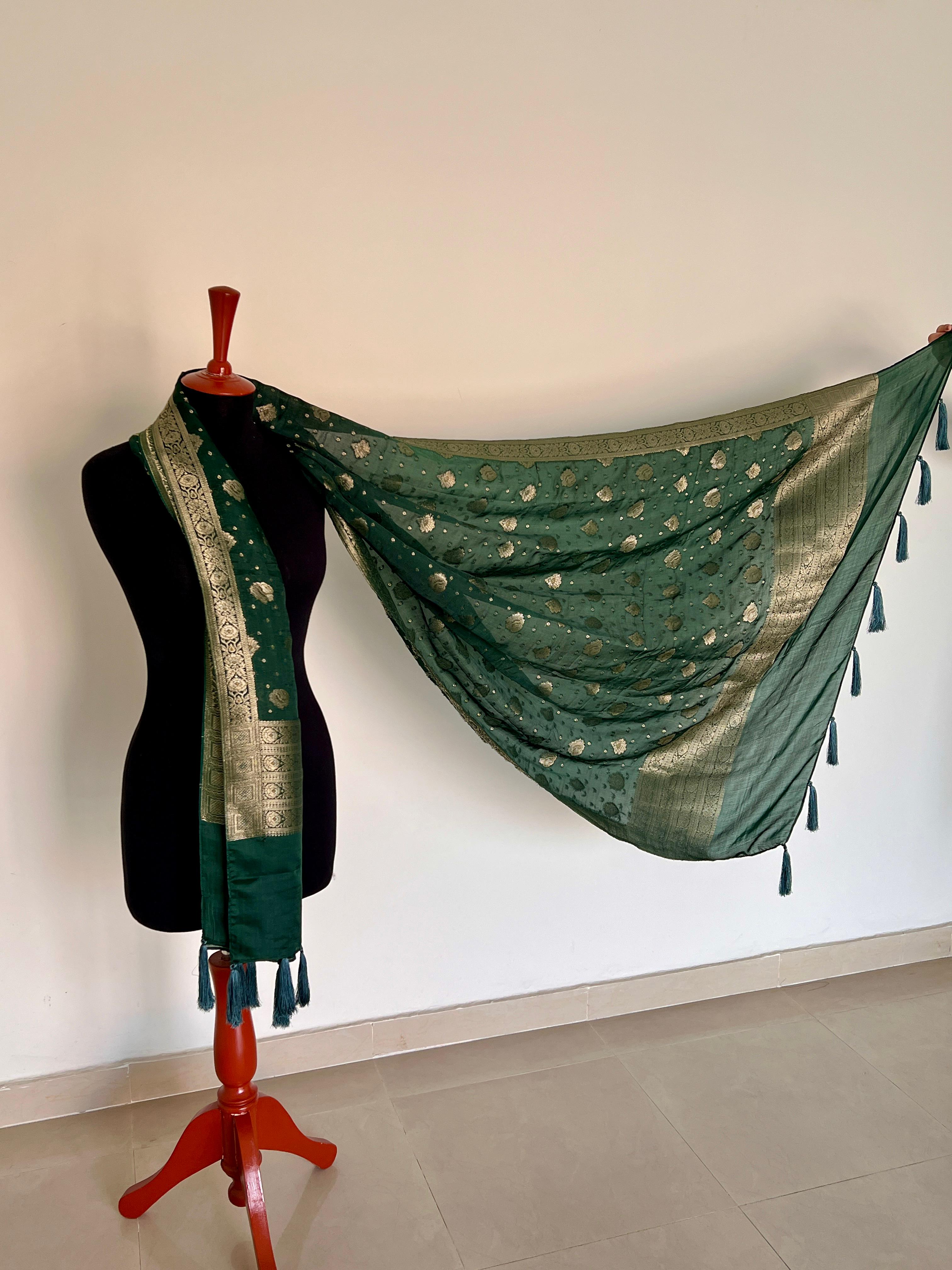 Hara Banarsi Duppatta