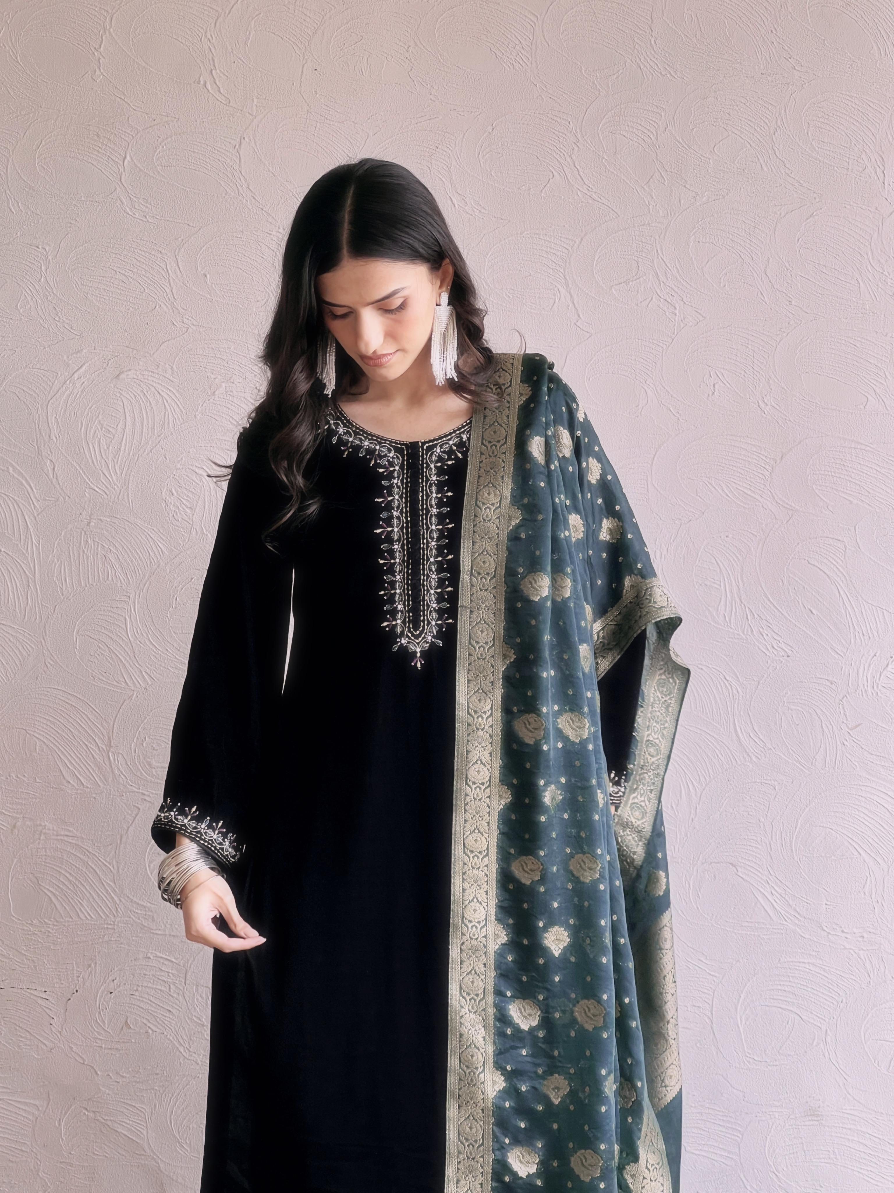 Hara Banarsi Duppatta