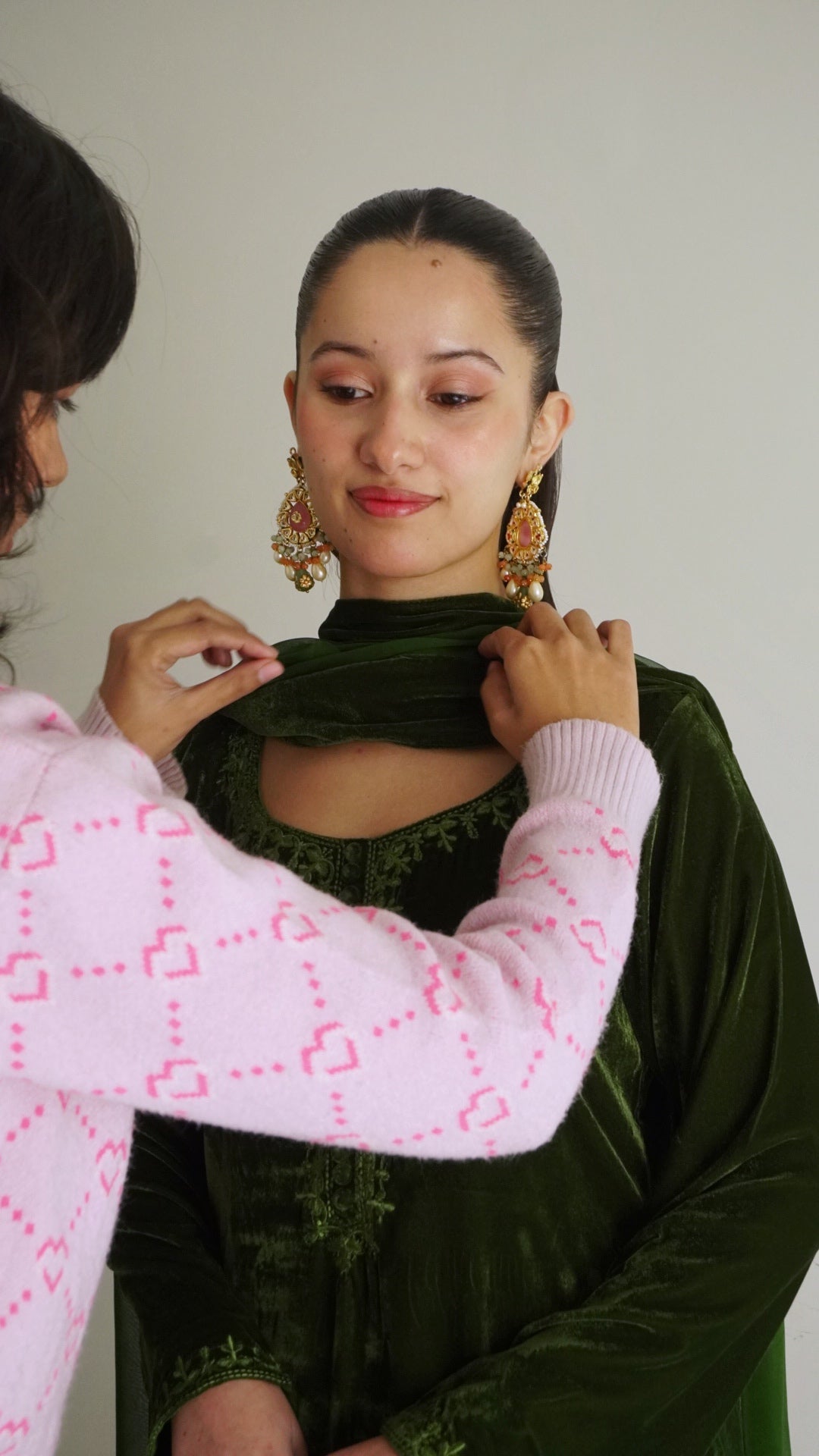 Hara Velvet 3 Pcs Set